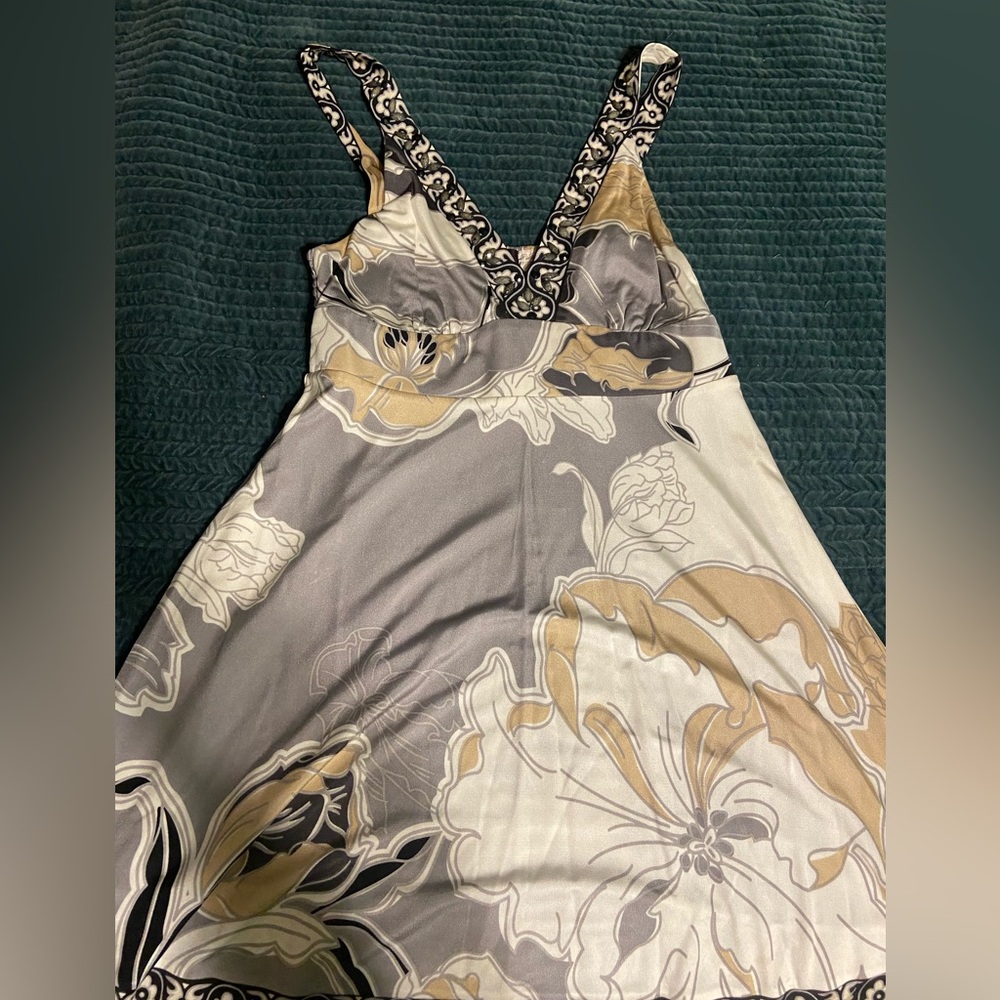 Hale Bob Floral Print Dress (perfect for wedding or occasion)